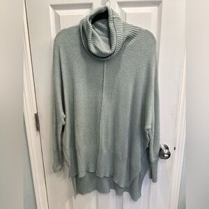 Jessica Simpson Sage Green Women's Poncho Sweater